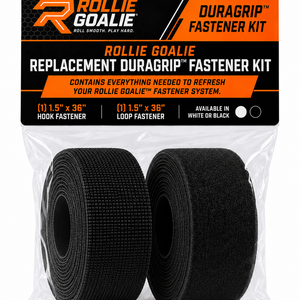 Rollie Goalie™ DuraGrip™ Replacement Adhesive Fastener Kit - Black