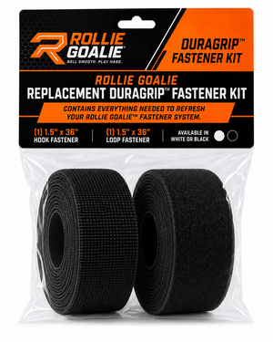 Rollie Goalie™ DuraGrip™ Replacement Adhesive Fastener Kit - Black